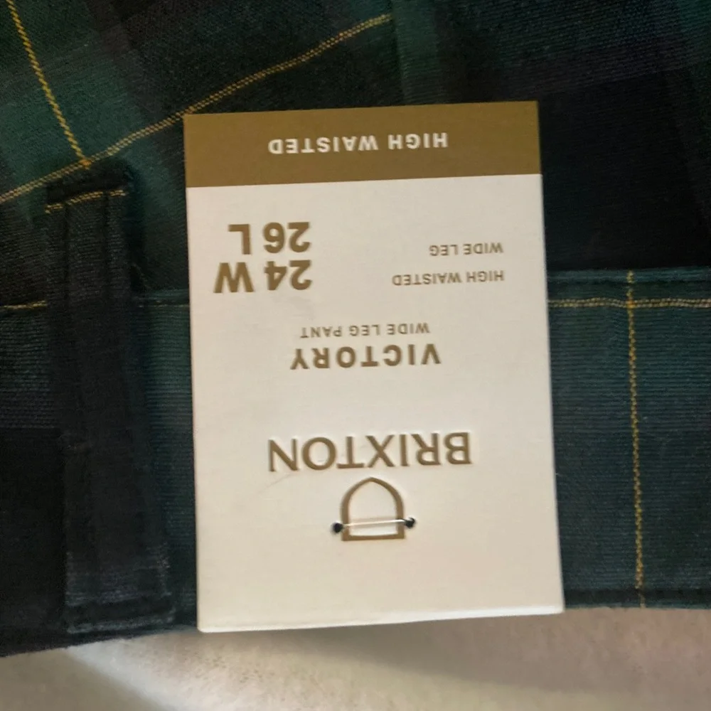 skater check pants high waisted - Picture 7 of 9